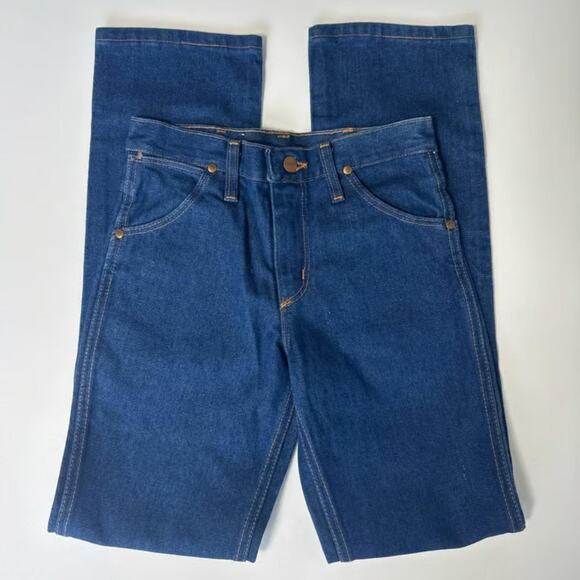 Wrangler Vintage 1970's No Fault Denim Jeans NWOT - Picture 1 of 6